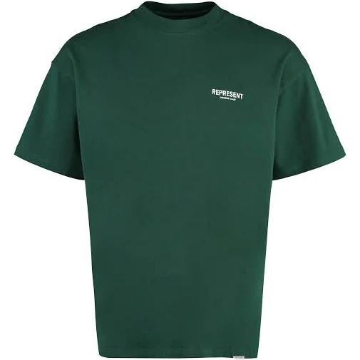 Represent Mens Owners Club T-Shirt - Racing Green - Size: Large