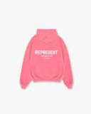 Represent Owners' Club Logo Cotton-Jersey Hoodie - XL