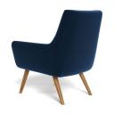 Retro Fabric Occasional Armchair Ink by Freedom