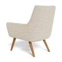 Retro Fabric Occasional Armchair Vanilla by Freedom