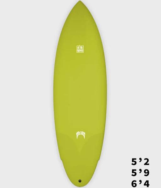 Retro Tripper (with spray), FCS II / 5' 7" 19 3/4" 2 7/16" 30.2L