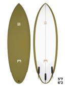 Retro Tripper (with Spray) FCS II / 5' 7" 19 3/4" 2 7/16" 30.2L