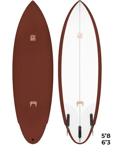Retro Tripper (with Spray) Futures / 5' 8" 20" 2 7/16" 31.2L