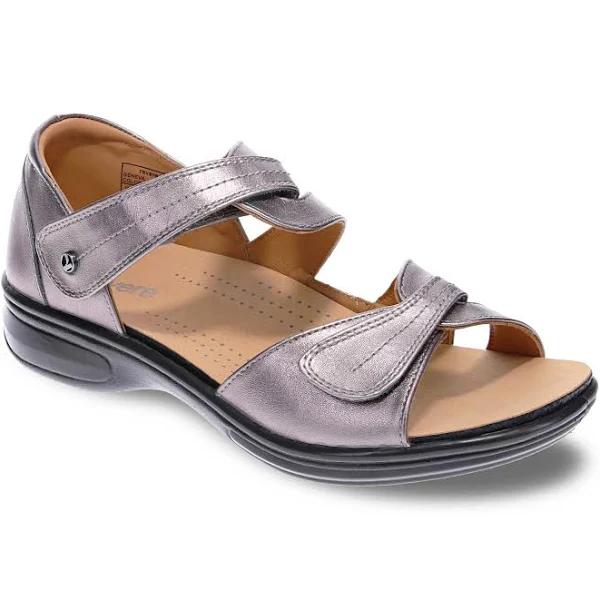 Revere Geneva Gunmetal Sandals