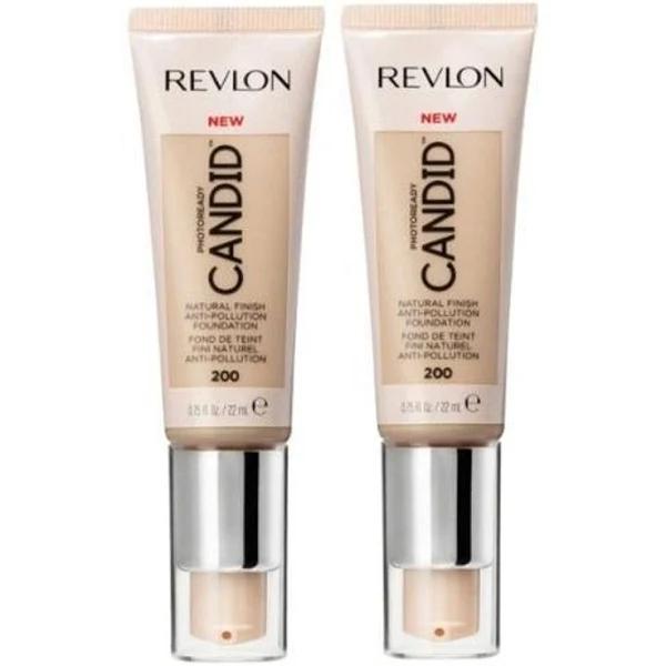 Revlon 2 x PhotoReady Candid Foundation 22ml - 200 Nude