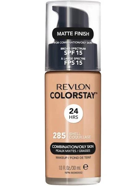 Revlon ColorStay 30ml Foundation Combination/Oily Skin Shell 285