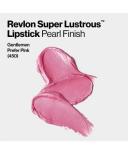 Revlon Super Lustrous Lipstick with Vitamin E and Avocado Oil, Pearl Lipstick in Pink, 450 Gentlemen Prefer Pink, 0.15 oz