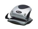 Rexel Precision P215 - Hole punch - 15 sheets - black/silver