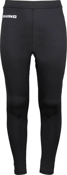 Rhino Kids Boys Thermal Underwear Boys Base Layer Leggings / Long Johns Black SY-MY