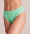 Ribbed Seamfree Super High Waisted Bikini Briefs - Lily Loves