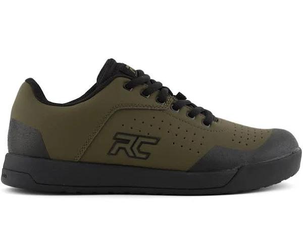 Ride Concepts Hellion Shoes in Olive/Black