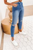 Riders by Lee Hi Rider Skinny Jeans Blue Belief Mid Blues 12