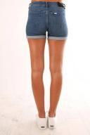 Riders by Lee Mid Thigh Short Venus Blue R551253CS1 Women's 10