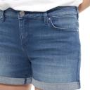Riders by Lee Mid Thigh Short Venus Blue R551253CS1 Women's 10