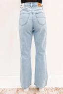 Riders Hi Flare Relaxed Jean Blue Outlook, AU 14 / Blue
