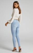 Riders Hi Rider Jean Lennon Destroy, AU 8 / Denim - Light