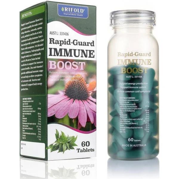 Rifold Rapid Guard Immune Boost 60 Tablets (Expiry 09/2023)