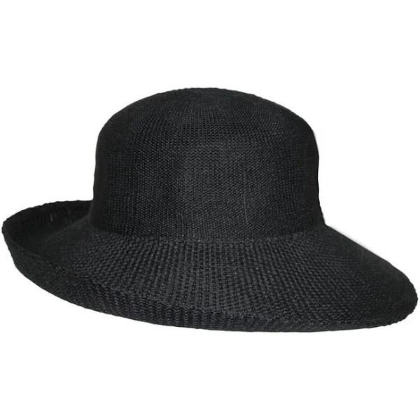 Rigon Karen Wash & Wear Sou'Wester Hat in Black