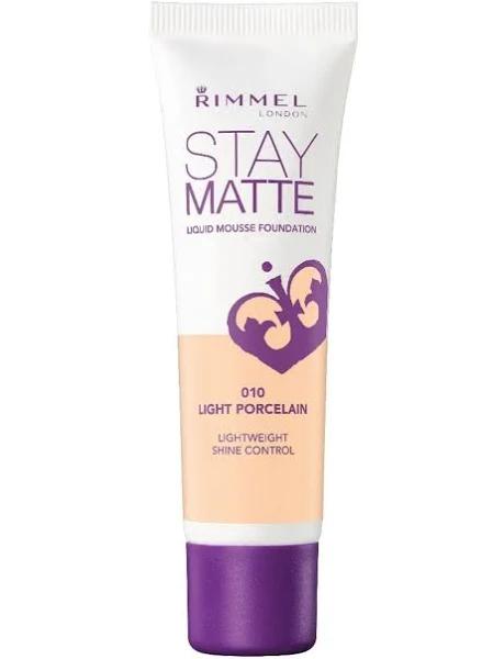Rimmel Stay Matte Liquid Mousse Foundation | 010 Light Porcelain