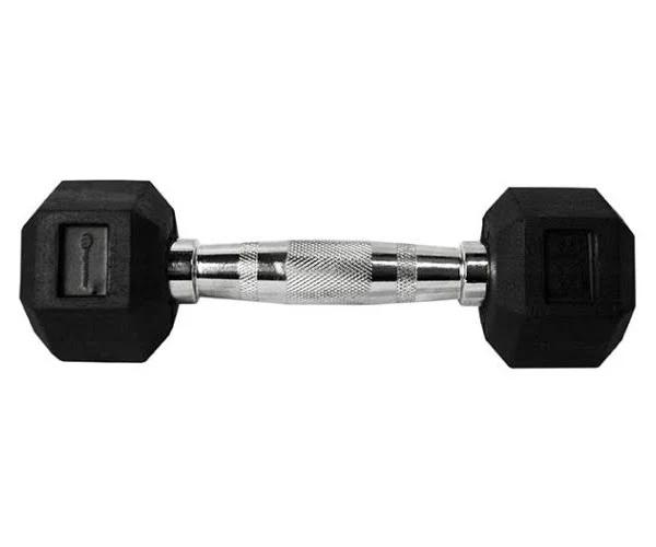 Ringmaster - Hex Rubber Dumbbell - 1kg