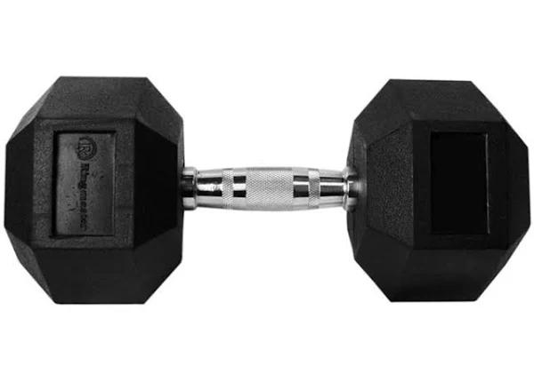 Ringmaster - Hex Rubber Dumbbell - 25kg