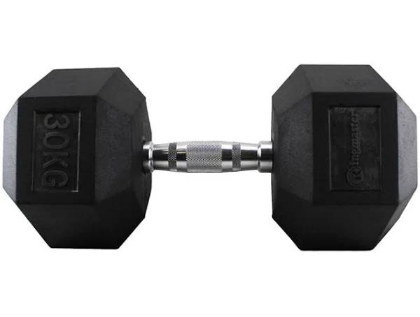 Ringmaster - Hex Rubber Dumbbell - 30kg