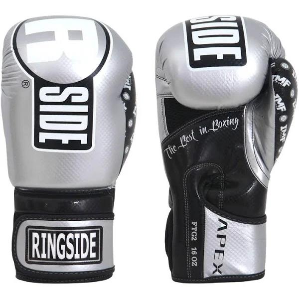 Ringside Apex Flash Sparring Gloves Silver