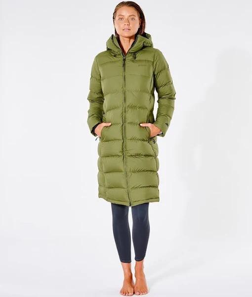 Rip Curl Anti Series Elite Long Line Jacket Dark Olive - Size Small | Rhythm Snowsports