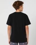 Rip Curl Archive Slant Tee - Teens Black Size 10