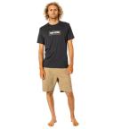 Rip Curl Big Mumma Icon Tee Mens in Washed Black
