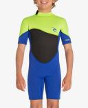 Rip Curl Boys Omega 1.5mm Short Sleeve Spring Suit Wetsuit