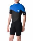 Rip Curl Boys Omega 1.5mm Short Sleeve Spring Suit Wetsuit
