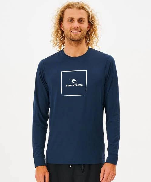 Rip Curl Corp Icon Long Sleeve UPF Rash Guard | Official Store