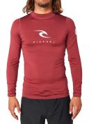 Rip Curl Corps Long Sleeve T-Shirt Red - S