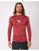 Rip Curl Corps Long Sleeve T-Shirt Red - S