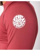 Rip Curl Corps Long Sleeve T-Shirt Red - S