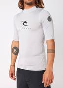 Rip Curl Corps Short Sleeve Rashguard Grey 2XL