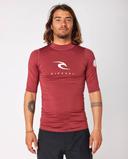 Rip Curl Corps Short Sleeve Rashguard Grey L