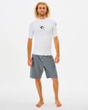 Rip Curl Corps Short Sleeve Rashguard Grey L
