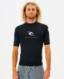 Rip Curl Corps Short Sleeve Rashguard Grey L