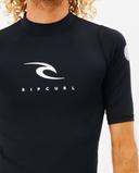 Rip Curl Corps Short Sleeve Rashguard Grey L