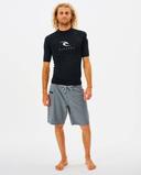 Rip Curl Corps Short Sleeve Rashguard Grey L