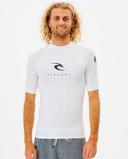 Rip Curl Corps Short Sleeve Rashguard Grey L