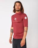 Rip Curl Corps Short Sleeve Rashguard Grey L