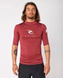 Rip Curl Corps Short Sleeve Rashguard Grey M