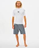Rip Curl Corps Short Sleeve Rashguard Grey M