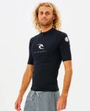 Rip Curl Corps Short Sleeve Rashguard Grey M