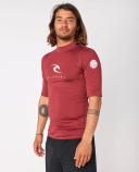 Rip Curl Corps Short Sleeve Rashguard Grey M