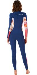Rip Curl Dawn Patrol 3/2mm Chest Zip Womens Wetsuit - Pink