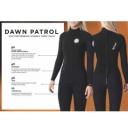 Rip Curl Dawn Patrol 4/3mm Back Zip Womens Wetsuit - Slate Rose